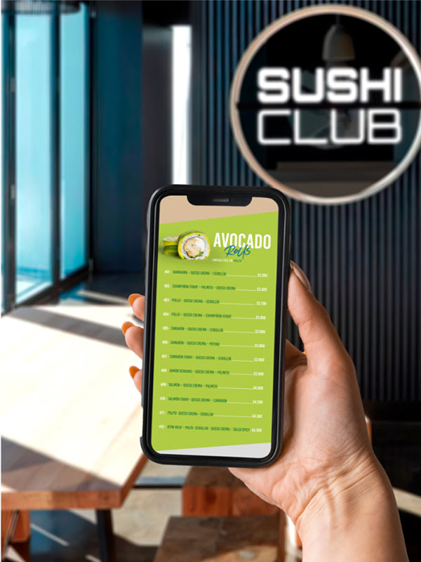 portafolio zeleny gatronomia cartadigital sushiclub